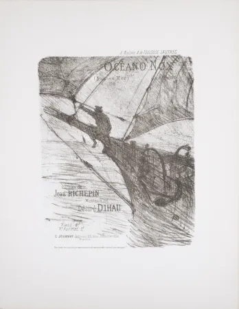 Lithographie Toulouse-Lautrec - Oceano Nox, 1895