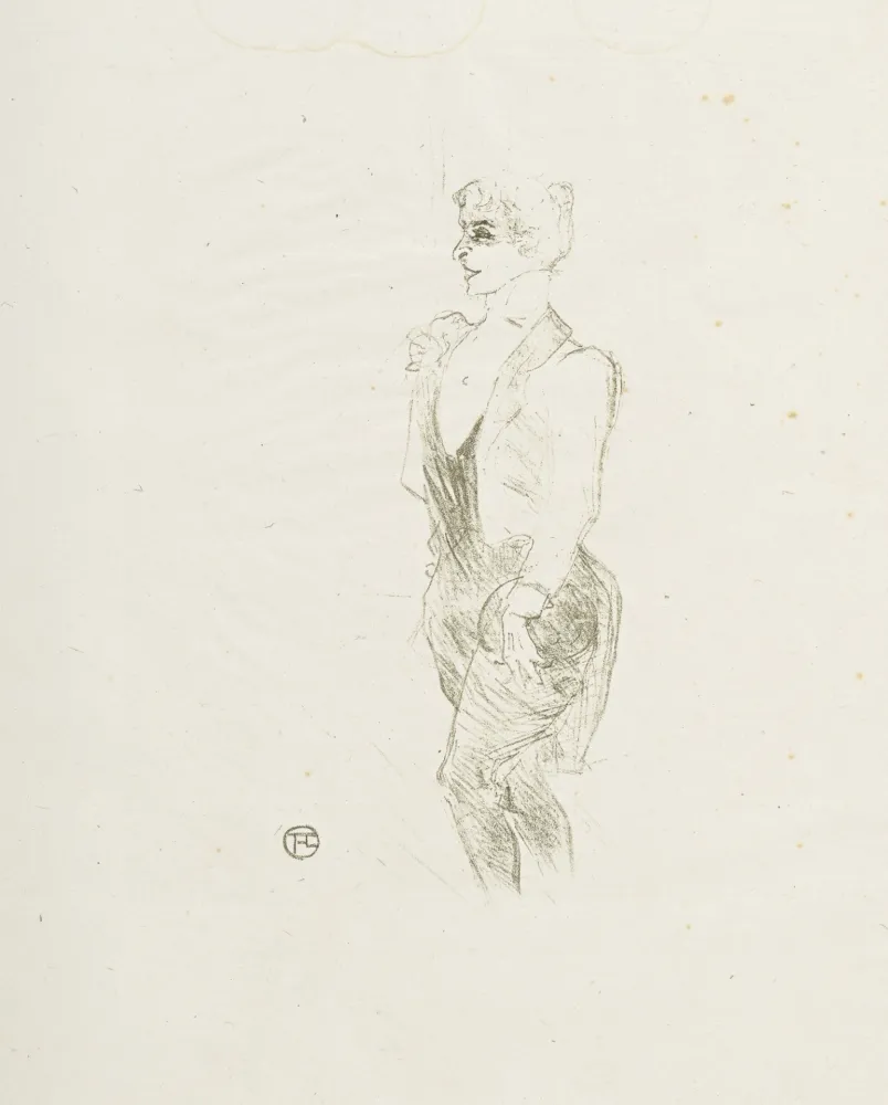 Lithographie Toulouse-Lautrec - Portraits d’Acteurs & d’Actrices : Mary Hamilton, 1898
