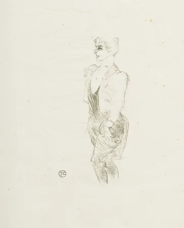 Lithographie Toulouse-Lautrec - Portraits d’Acteurs & d’Actrices : Mary Hamilton, 1898