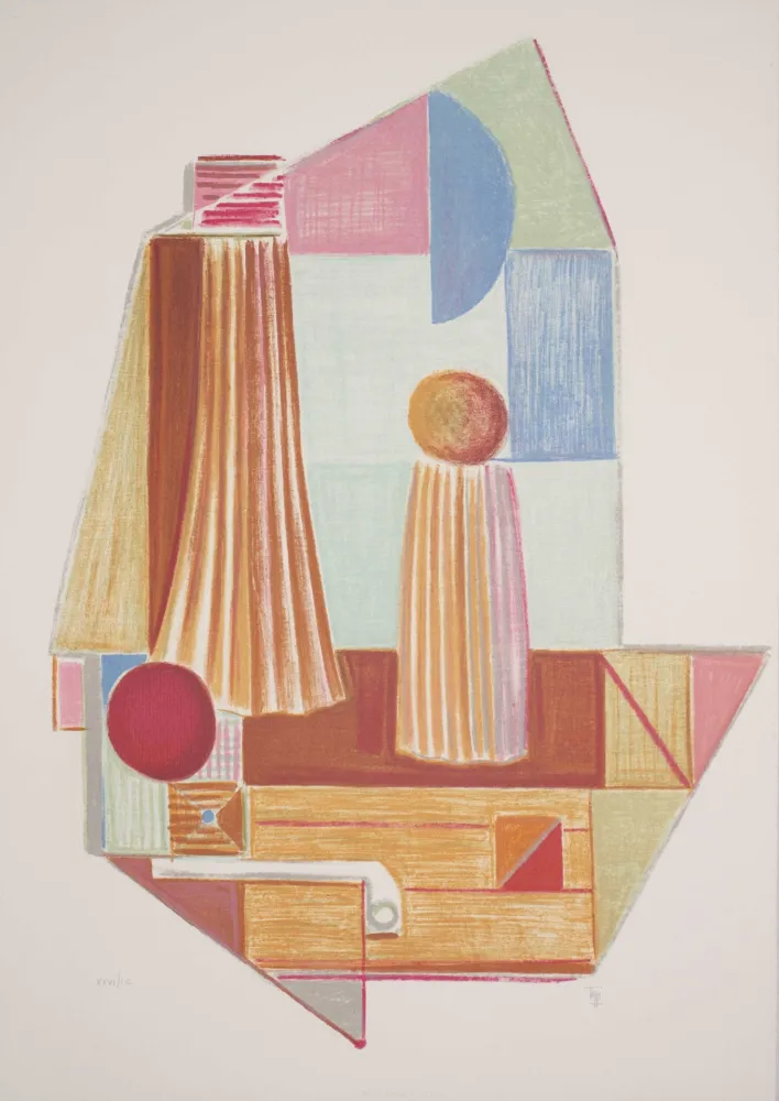 Lithographie Tozzi - Untitled