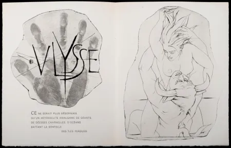 Gravure Trémois - (& Jean Giono) - Naissance de l'Odyssée, 1966 - Full book!