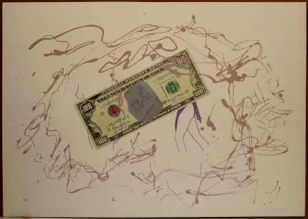 Lithographie Turcato - Dollaro