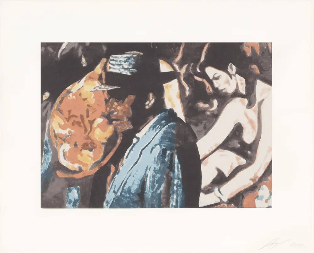 Sérigraphie Tuymans - Allo! C