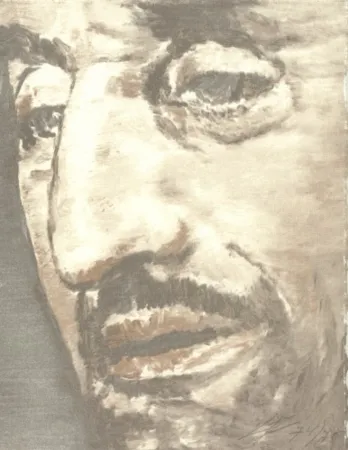 Lithographie Tuymans - The Nose/Le Nez,