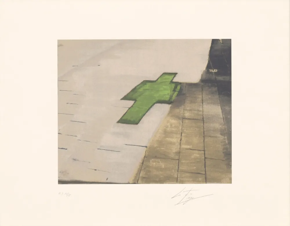 Sérigraphie Tuymans - Untitled (Pharmacy)