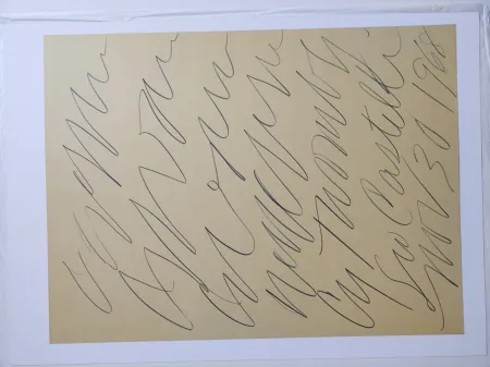 Lithographie Twombly - 