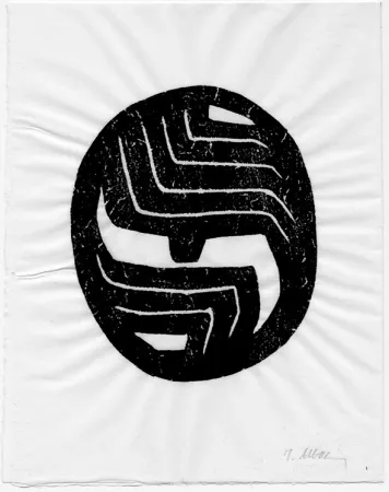 Livre Illustré Ubac - A. Frénaud. ALENTOUR DE LA MONTAGNE. Avec  16 empreintes d'ardoises de Raoul Ubac (1980)