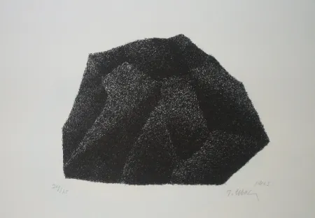 Lithographie Ubac - Silex 