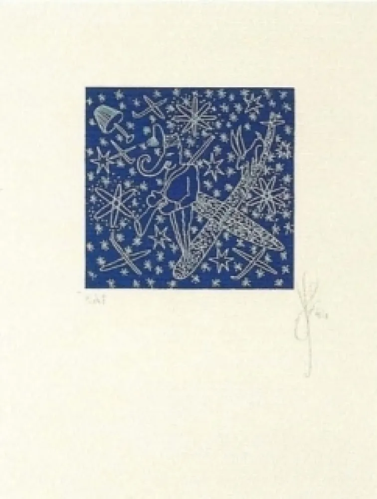 Lithographie Ucles - Desplaçament interessat