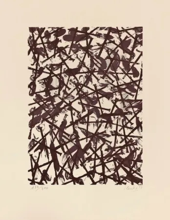 Sérigraphie Uecker - Verletzungen-Verbindungen