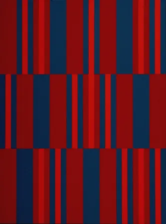 Sérigraphie Vacossin - Composition #IV, 1989