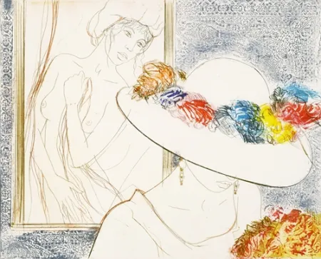 Aquatinte Valadie - L'Envie