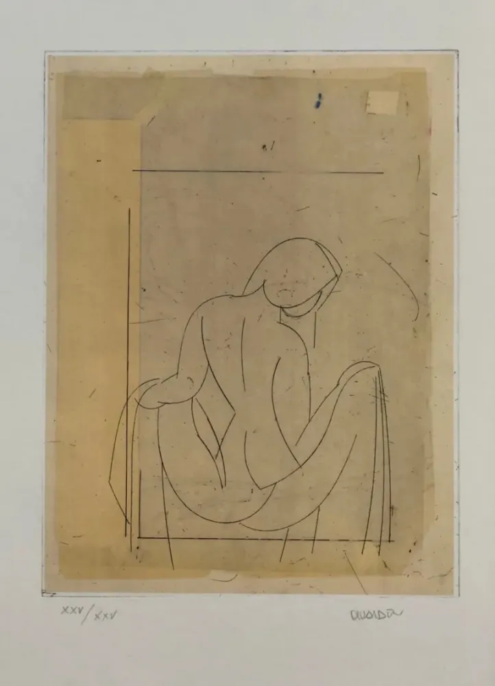 Eau-Forte Valdés - Desnudo