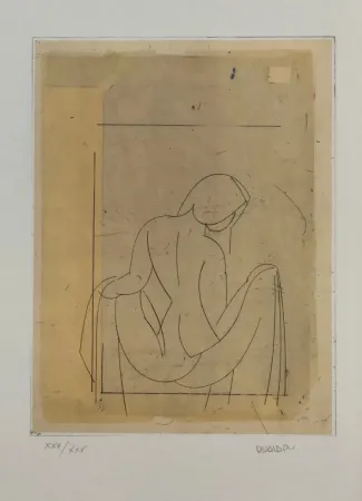 Eau-Forte Valdés - Desnudo