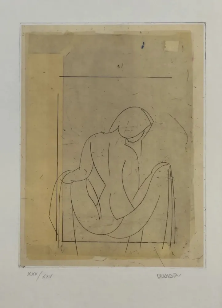 Eau-Forte Valdés - Desnudo