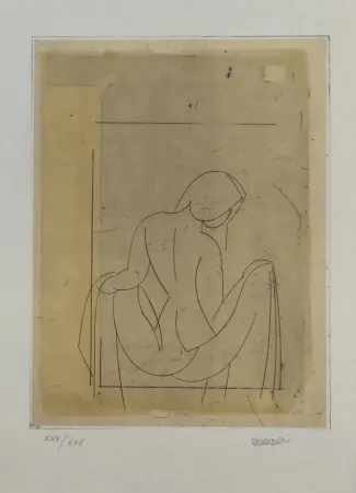 Eau-Forte Valdés - Desnudo