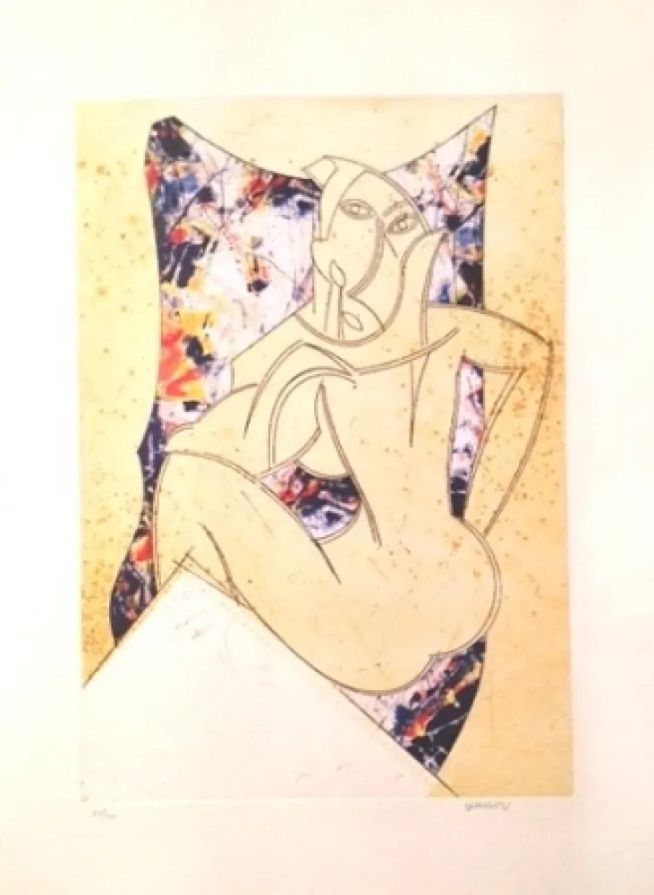 Eau-Forte Et Aquatinte Valdés - Manolo Valdés