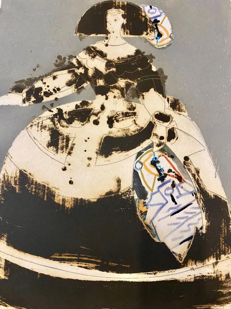 Eau-Forte Valdés - Menina