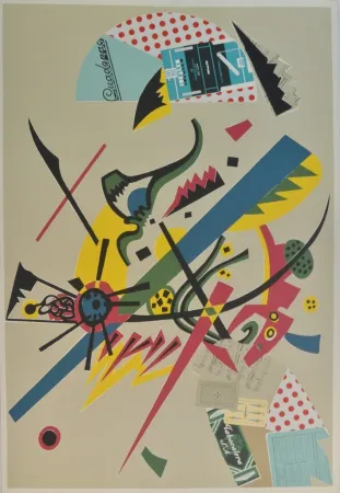 Sérigraphie Valdés - Menina Kandinsky