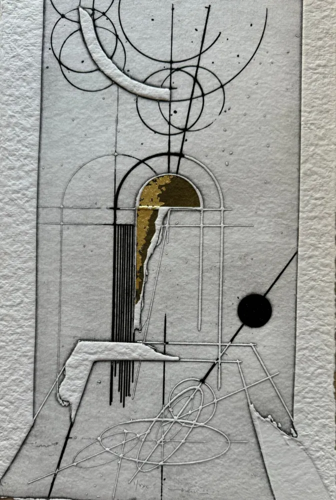 Eau-Forte Valentini - Astro della sera