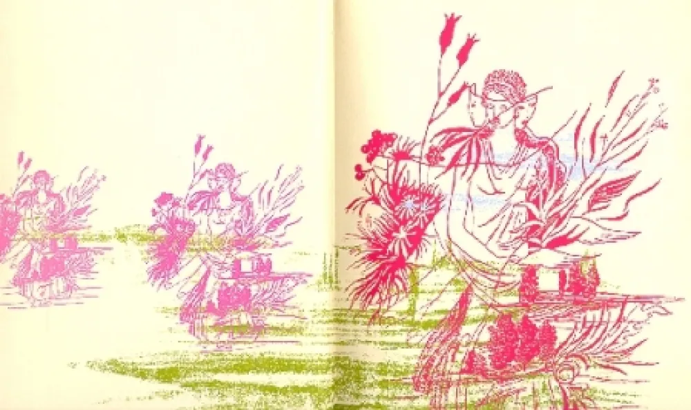 Livre Illustré Vallmitjana - Poesie