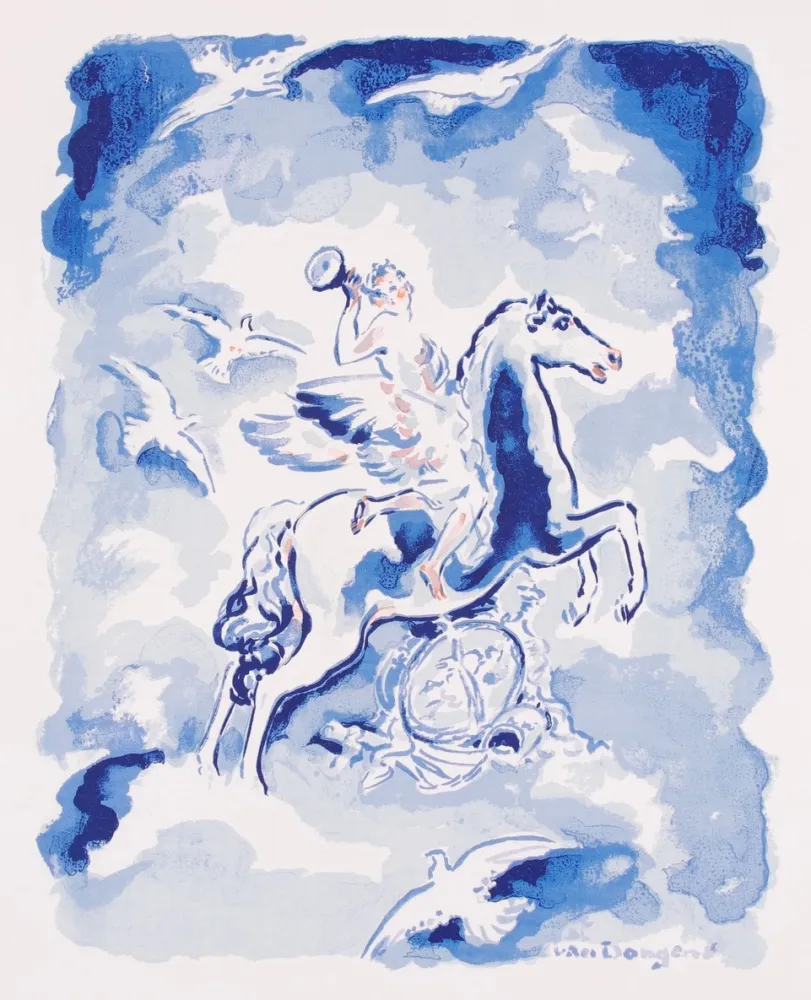 Lithographie Van Dongen - Gloire a Paris