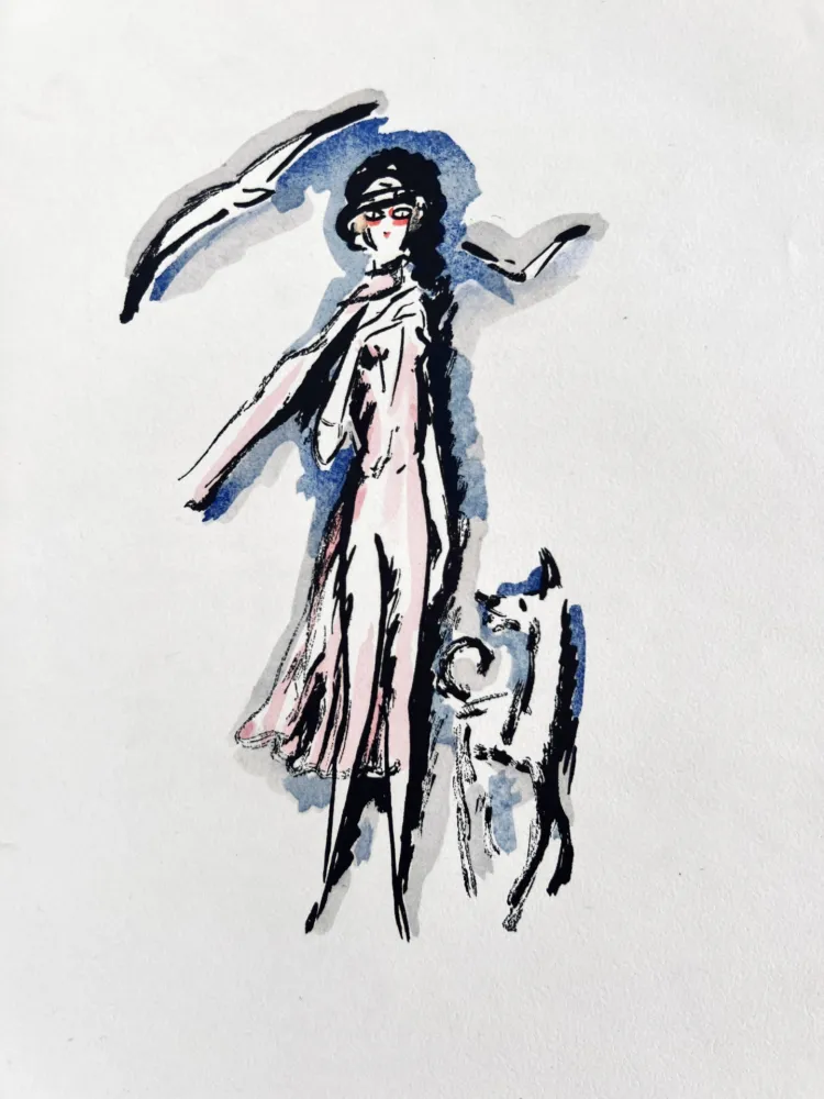 Lithographie Van Dongen - La Garçonne