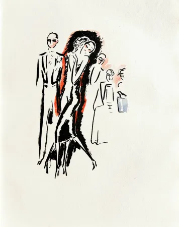 Lithographie Van Dongen - La Garçonne