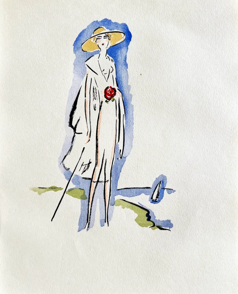 Lithographie Van Dongen - La Garçonne