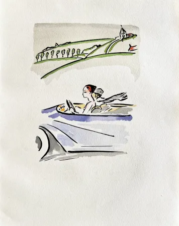 Lithographie Van Dongen - La Garçonne