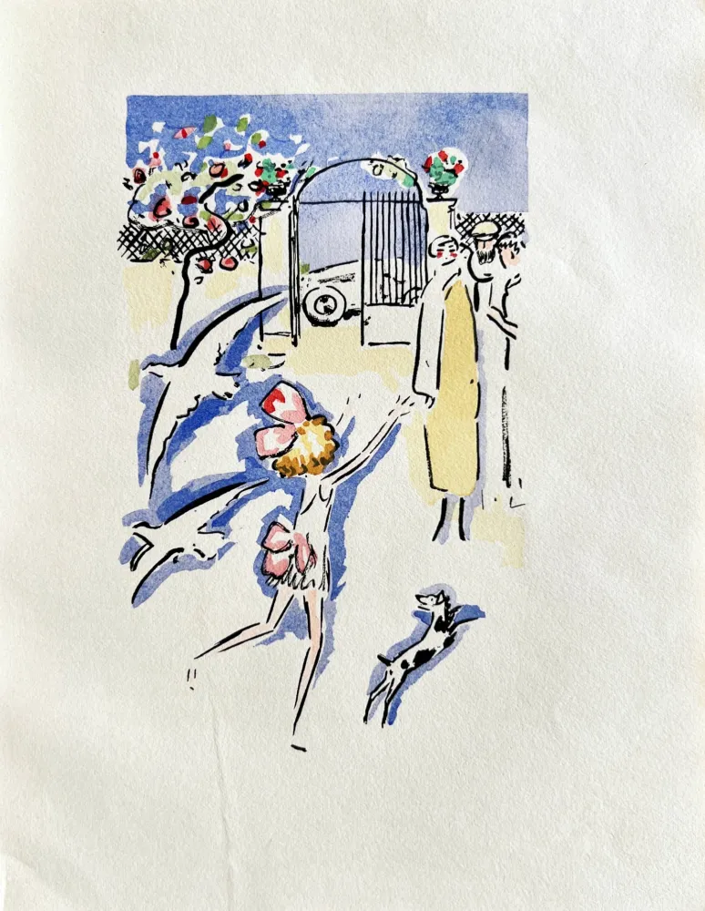 Lithographie Van Dongen - La Garçonne