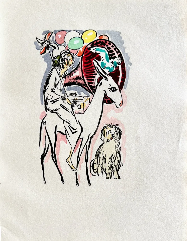 Lithographie Van Dongen - La Garçonne