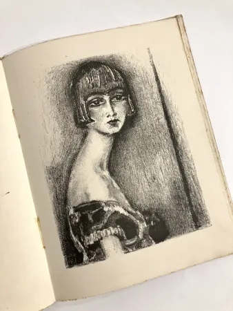 Lithographie Van Dongen - La Perruque d'argent