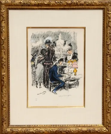 Lithographie Van Dongen - Montmartre 1900