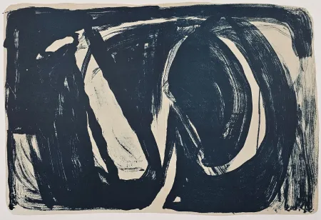 Lithographie Van Velde - Chinese Magician