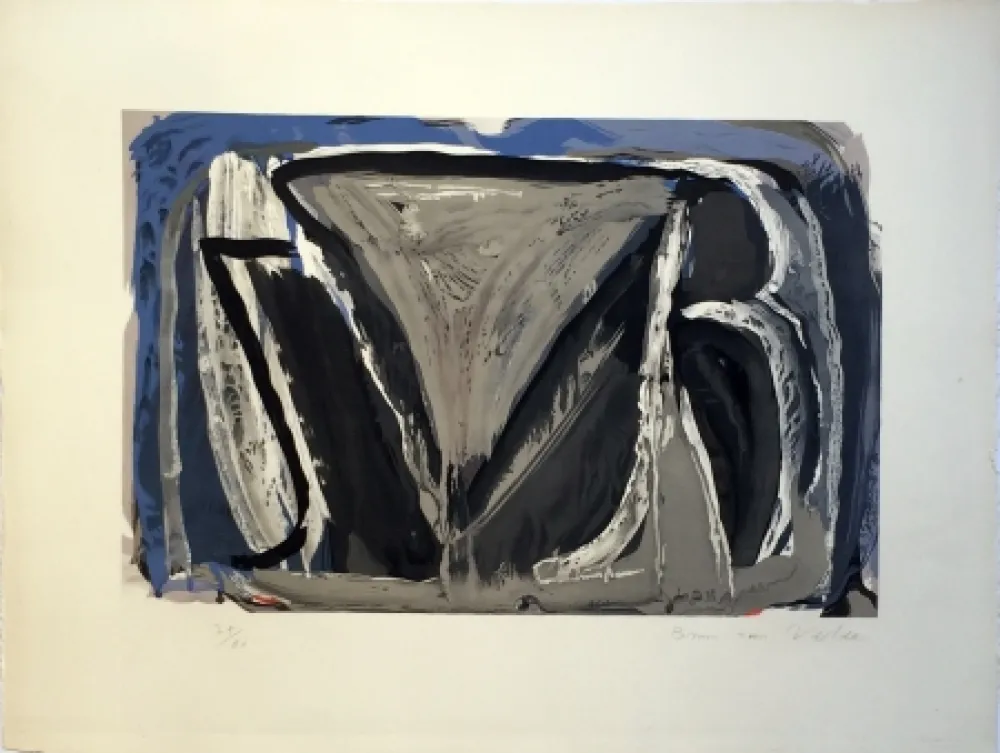 Lithographie Van Velde - MP 015