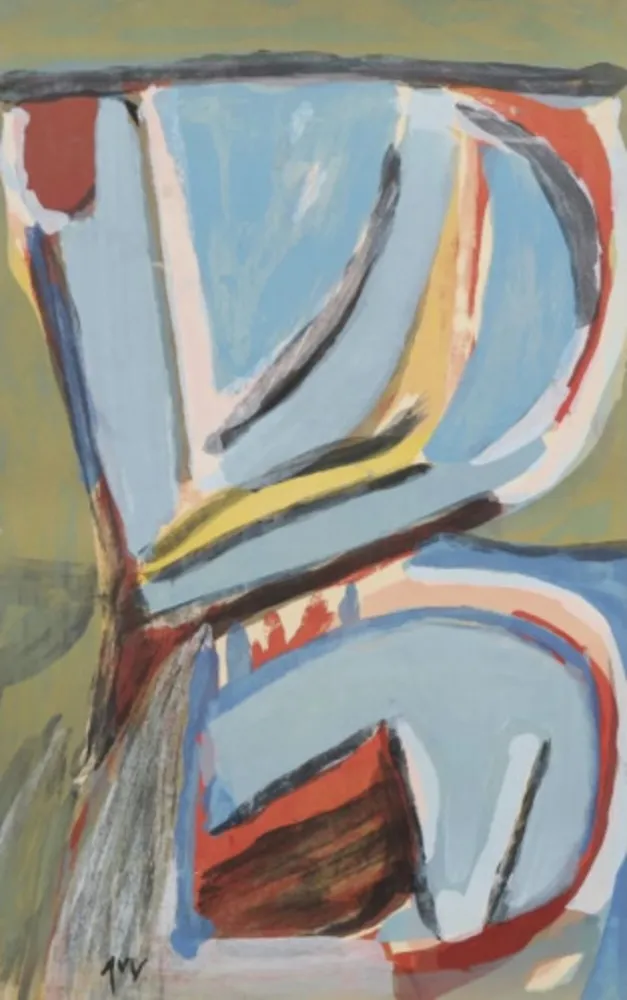 Lithographie Van Velde - MP 167