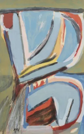 Lithographie Van Velde - MP 167