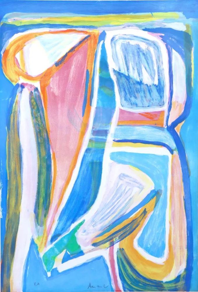 Lithographie Van Velde - MP 340