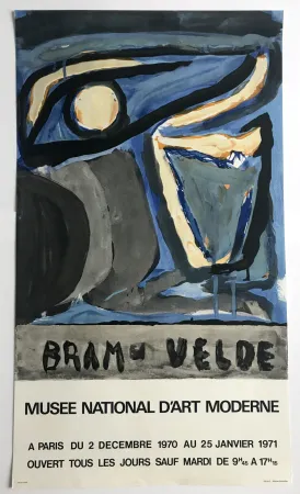 Affiche Van Velde - Musée national d'art moderne
