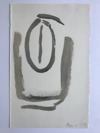 Lithographie Van Velde - Sans titre