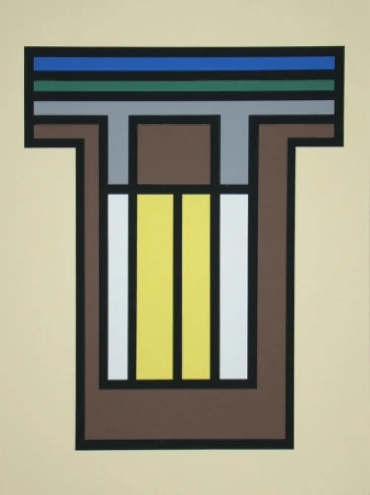 Sérigraphie Vandenbranden - Composition - Grafiek der Grenzen