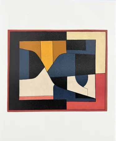 Lithographie Vasarely - Ailho