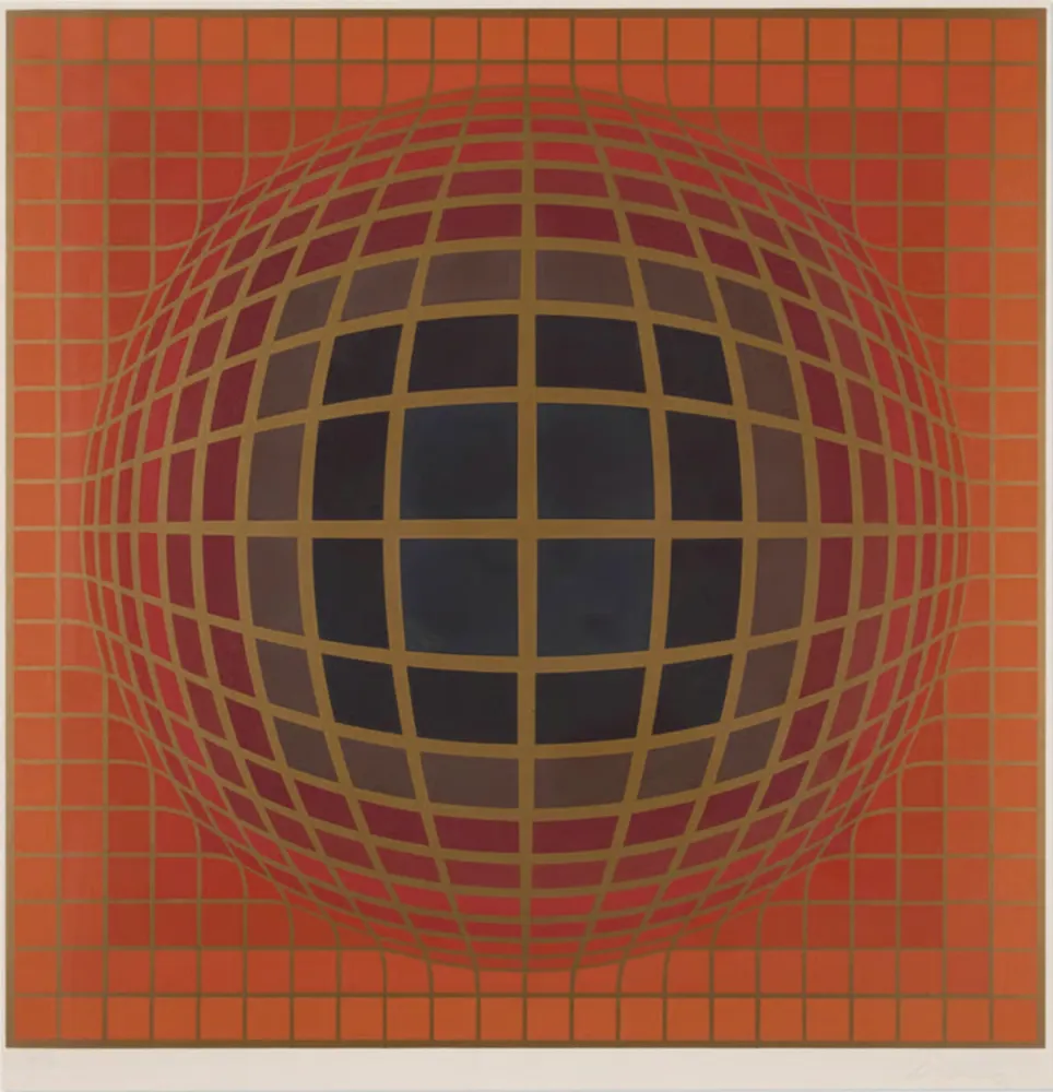 Sérigraphie Vasarely - B-Bomb-b (1)