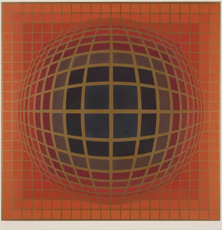 Sérigraphie Vasarely - B-Bomb-b (1)