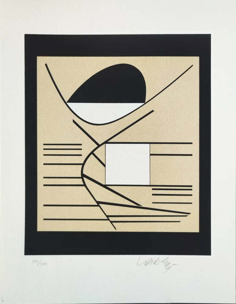 Sérigraphie Vasarely - Balaton