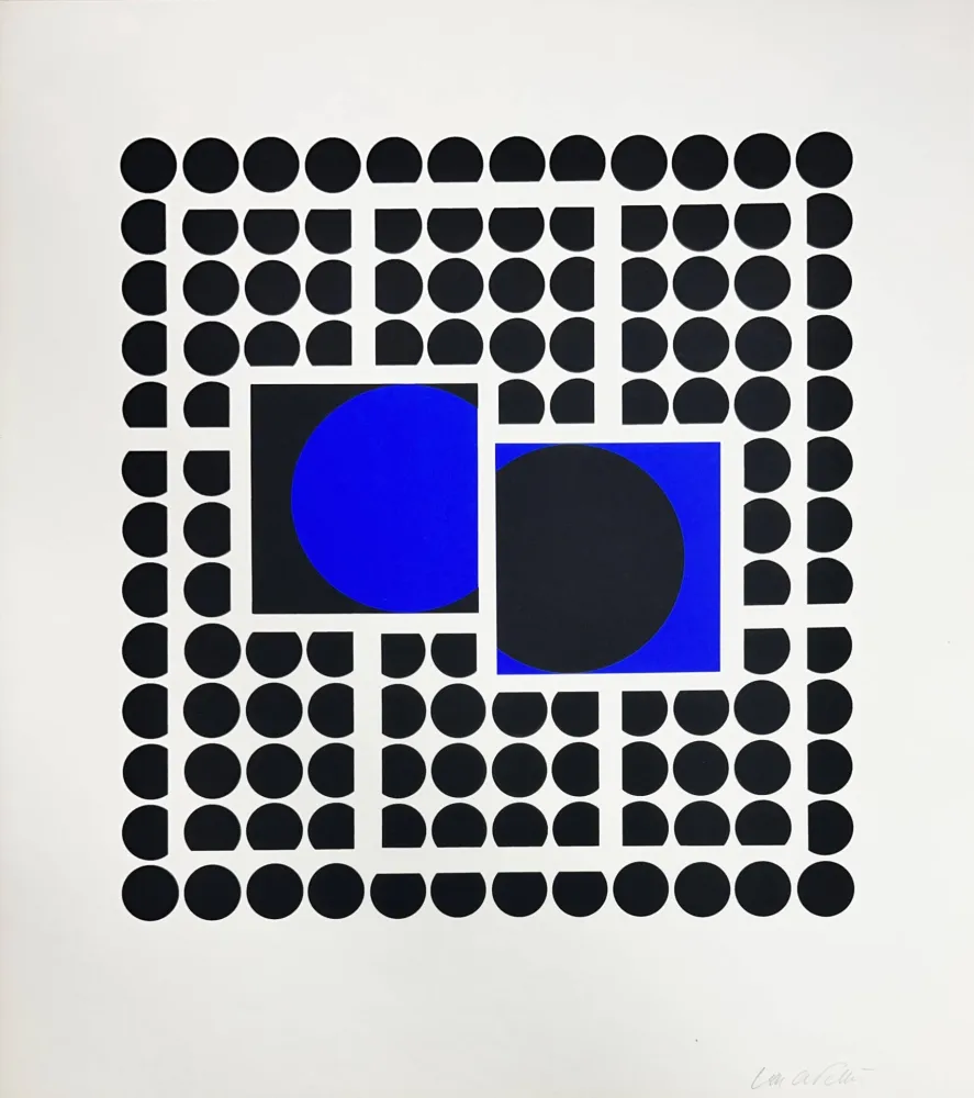 Sérigraphie Vasarely - Bellatrix