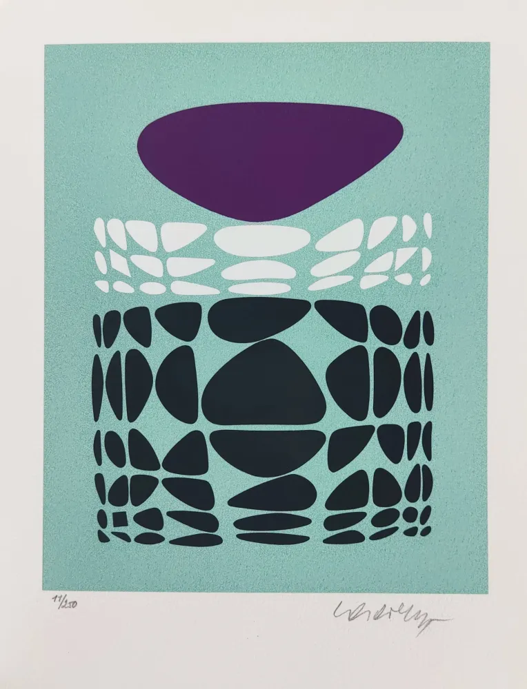 Sérigraphie Vasarely - Beltica