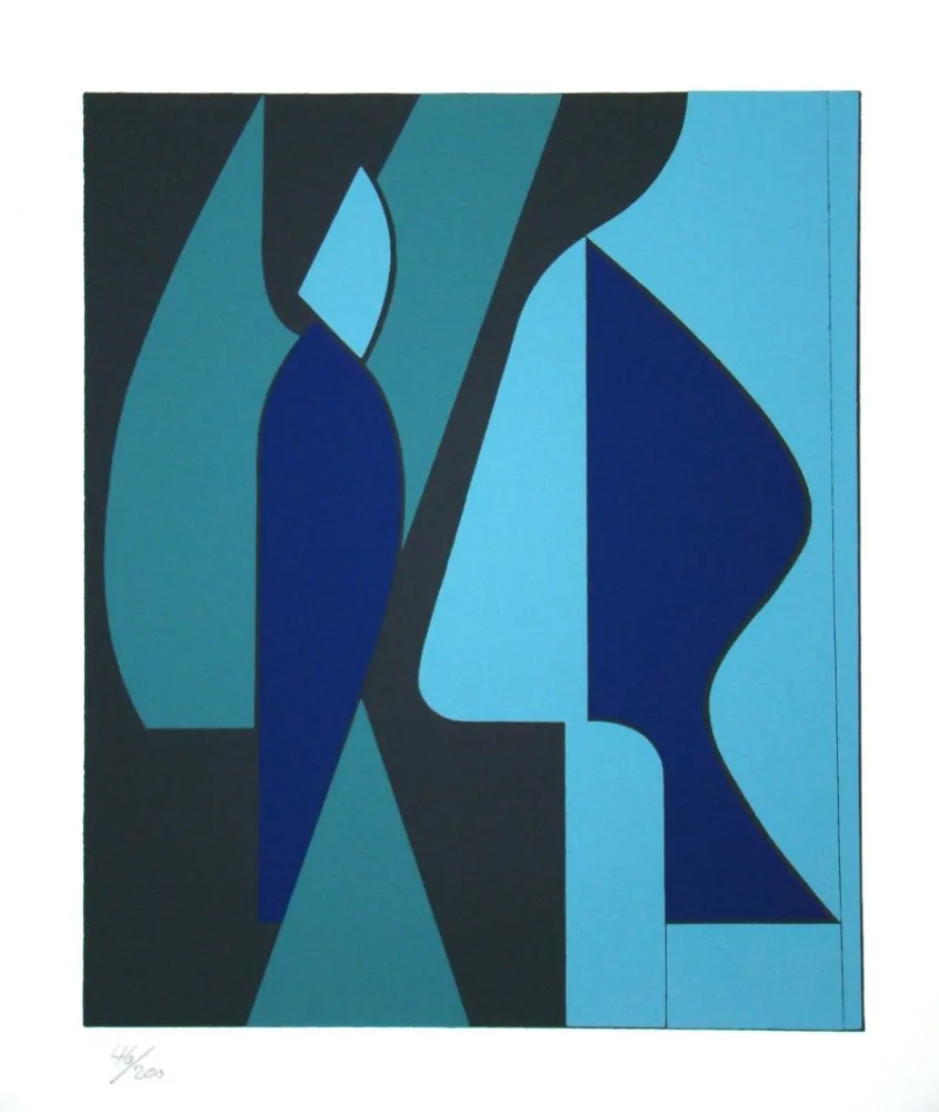 Sérigraphie Vasarely - Chillan