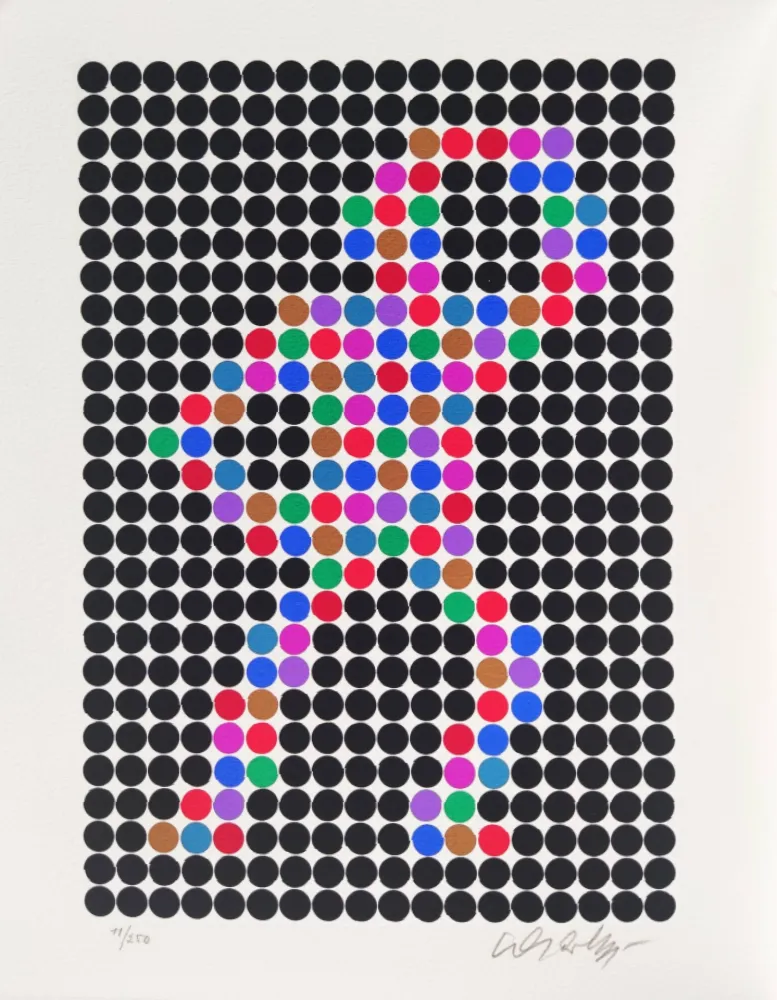 Sérigraphie Vasarely - Cirke